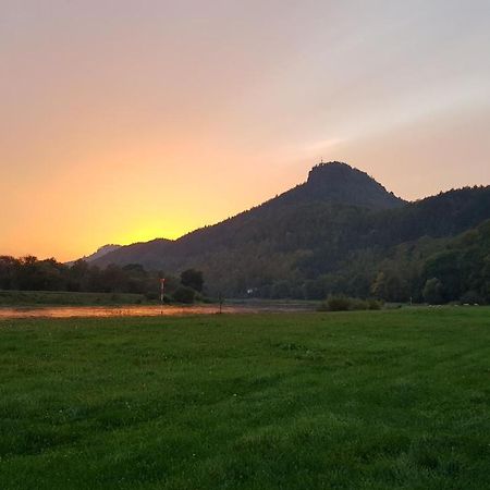 Ferienwohnungen "Gruendelrast" Prossen ภายนอก รูปภาพ
