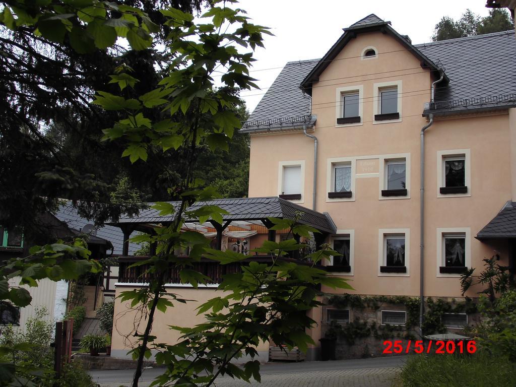 Ferienwohnungen "Gruendelrast" Prossen ภายนอก รูปภาพ